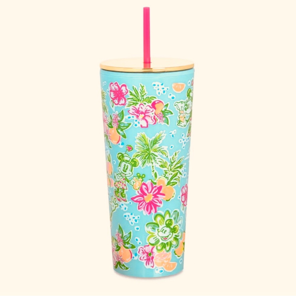 NWT Lilly Pulitzer Disney tumbler
